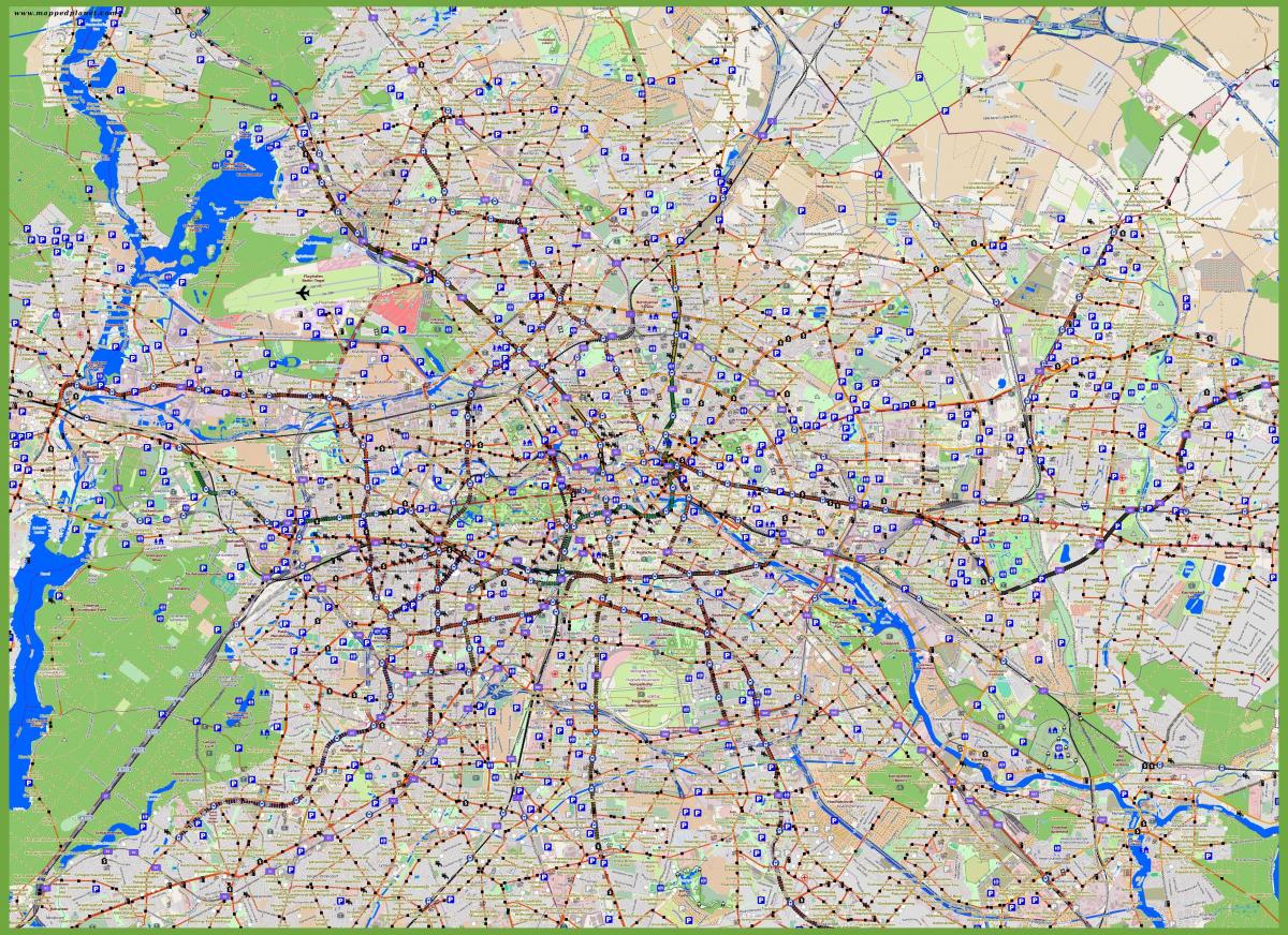 berlijn parkeerzones kaart