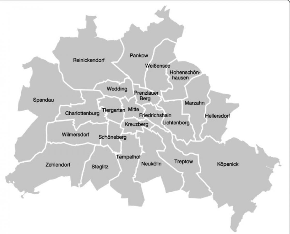 berlijn wijken kaart