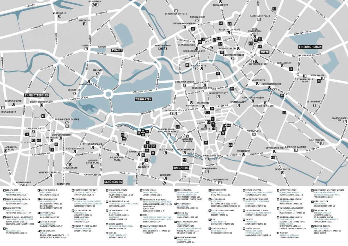 kaart van berlijn gallery