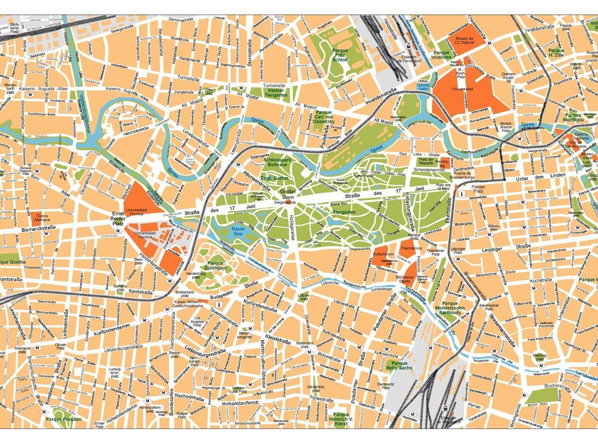 berlin centrum kaart