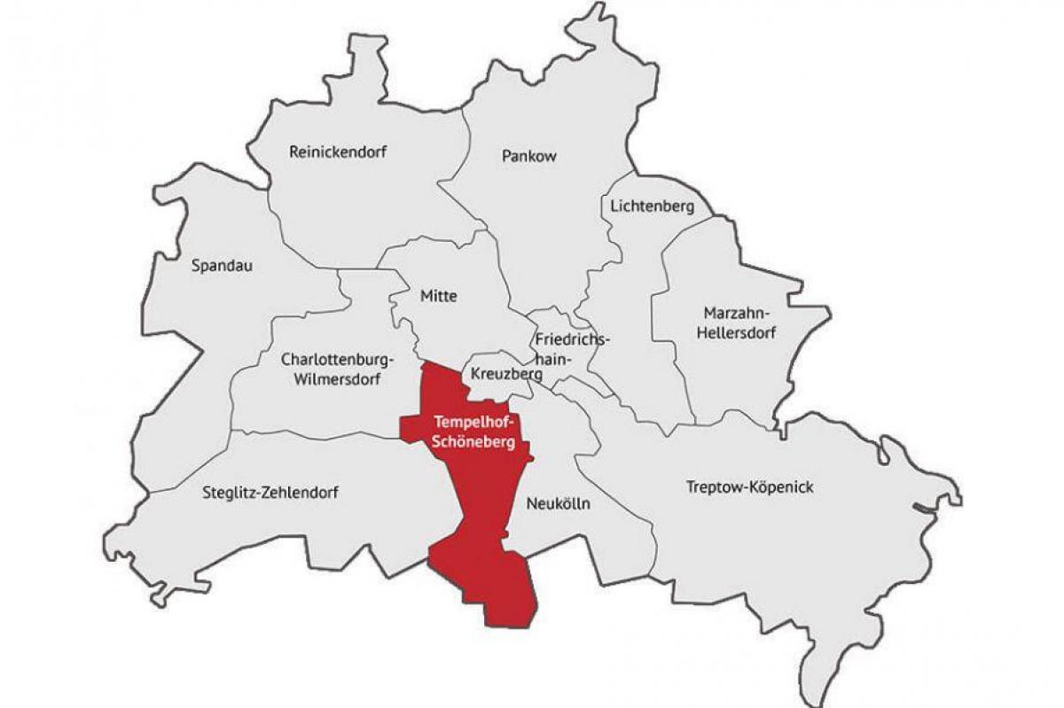 kaart van berlin schoeneberg