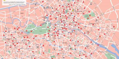 Berlijn fiets kaart