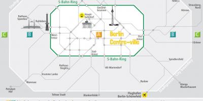 Berlijn abc zone kaart