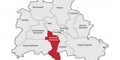 Kaart van berlin schoeneberg